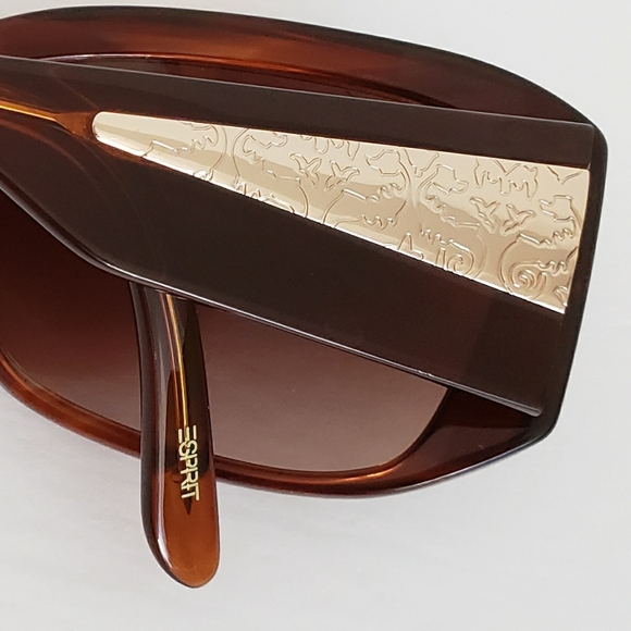 Vintage Edgy & Elegant Wide Esprit Sunglasses - Picture 10 of 15